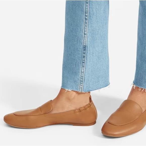 Everlane ‘The Day Loafer’ Sz 6 in Caramel - Picture 1 of 15